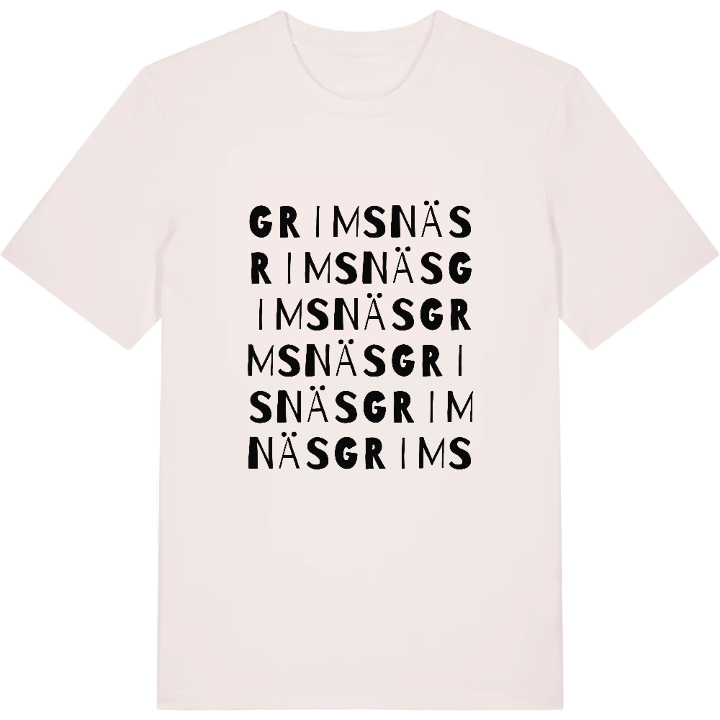 Grimsnäs ordlek t-shirt – t-shirt från PinShirt