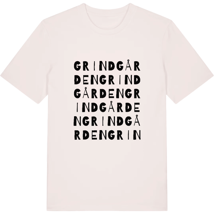 Grindgården ordlek t-shirt – t-shirt från PinShirt