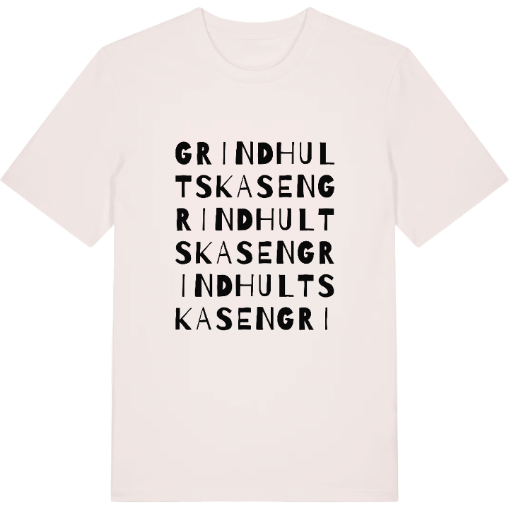 Grindhultskasen ordlek t-shirt – t-shirt från PinShirt