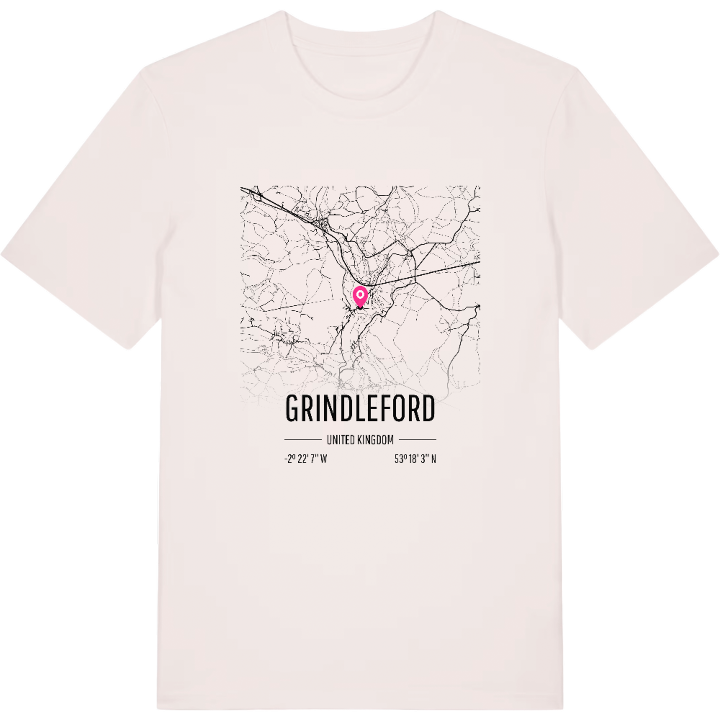 Grindleford karta t-shirt – t-shirt från PinShirt