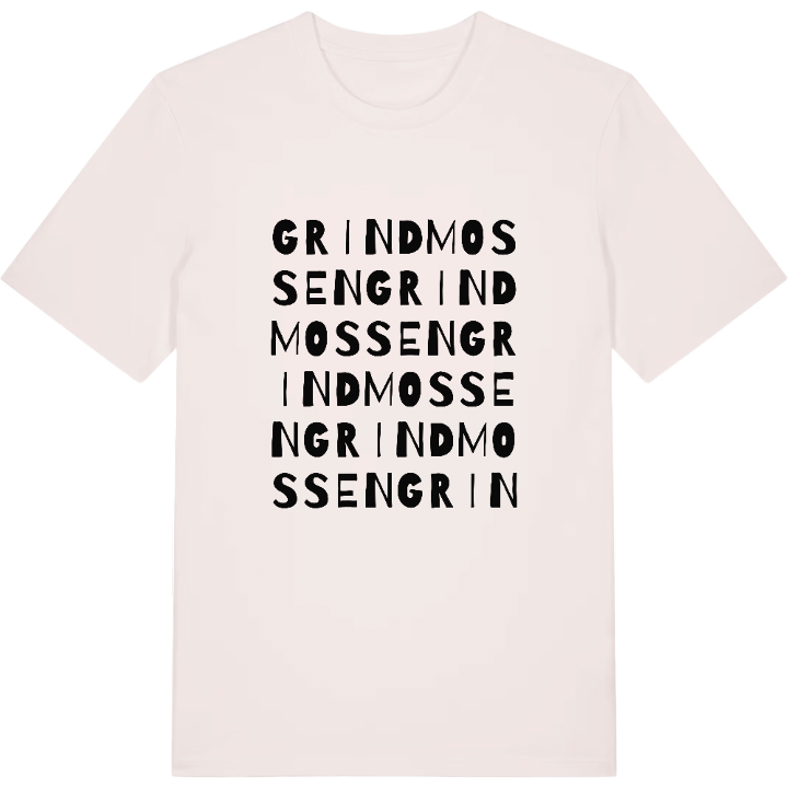Grindmossen ordlek t-shirt – t-shirt från PinShirt