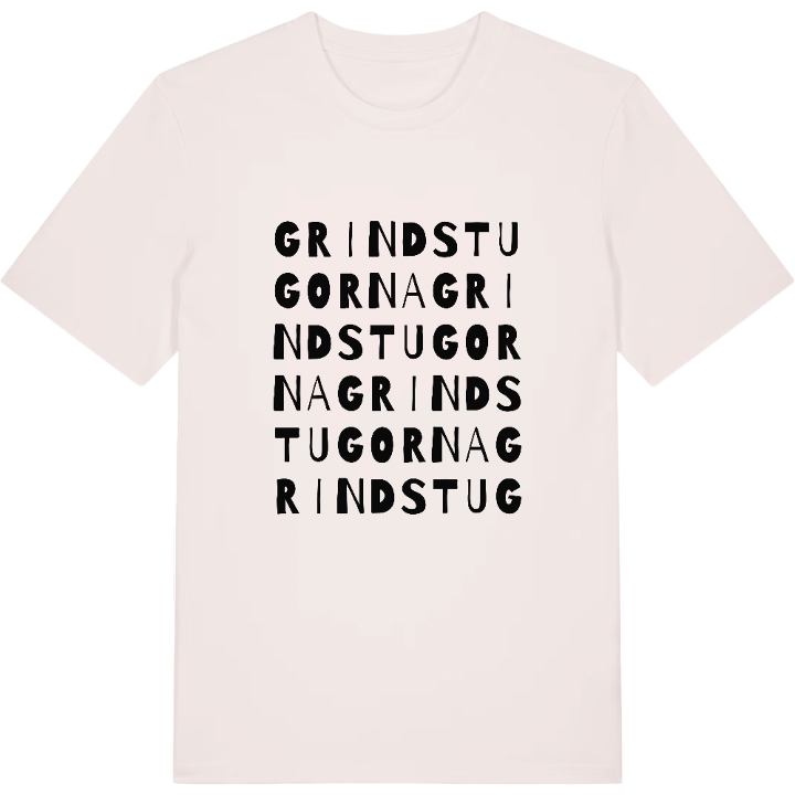 Grindstugorna ordlek t-shirt – t-shirt från PinShirt