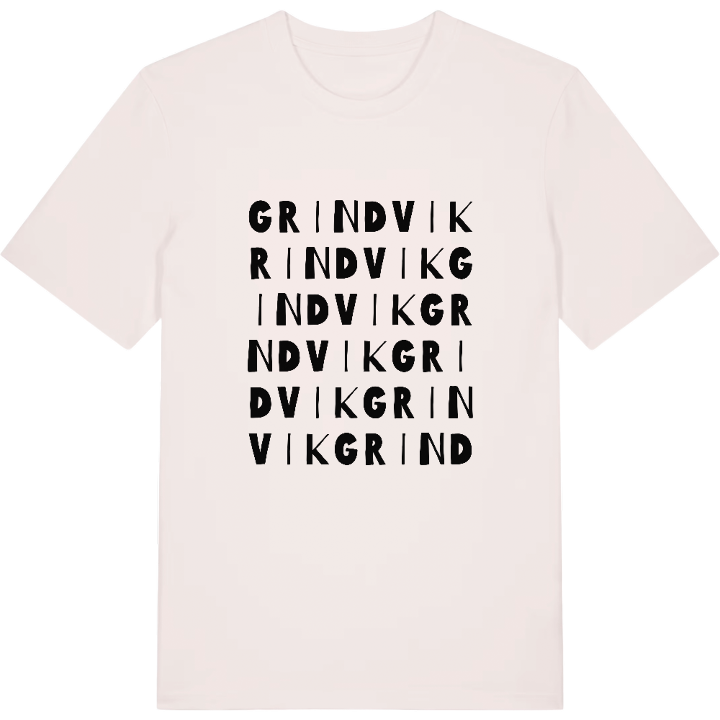 Grindvik ordlek t-shirt – t-shirt från PinShirt