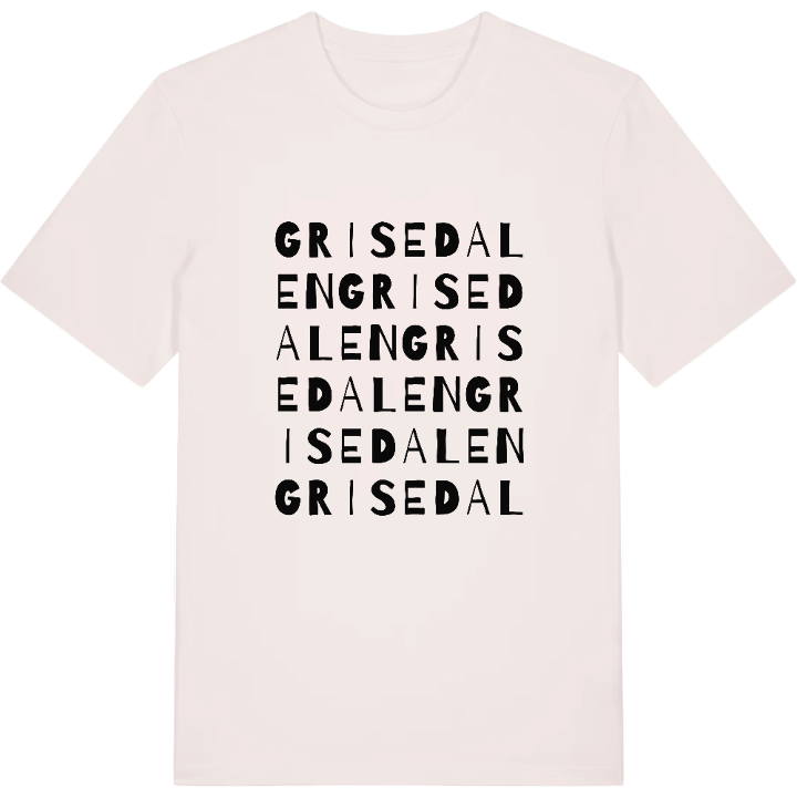 Grisedalen ordlek t-shirt – t-shirt från PinShirt