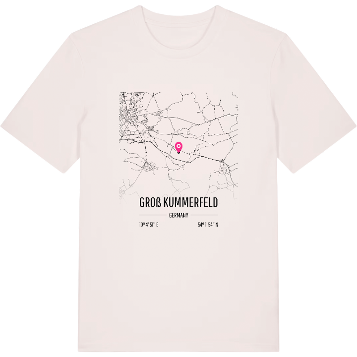 Groß Kummerfeld karta t-shirt – t-shirt från PinShirt