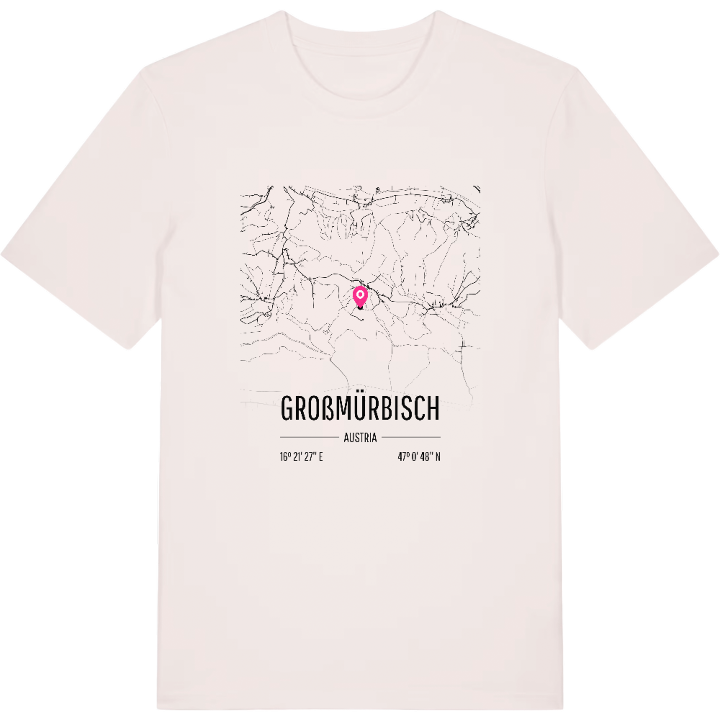 Großmürbisch karta t-shirt – t-shirt från PinShirt