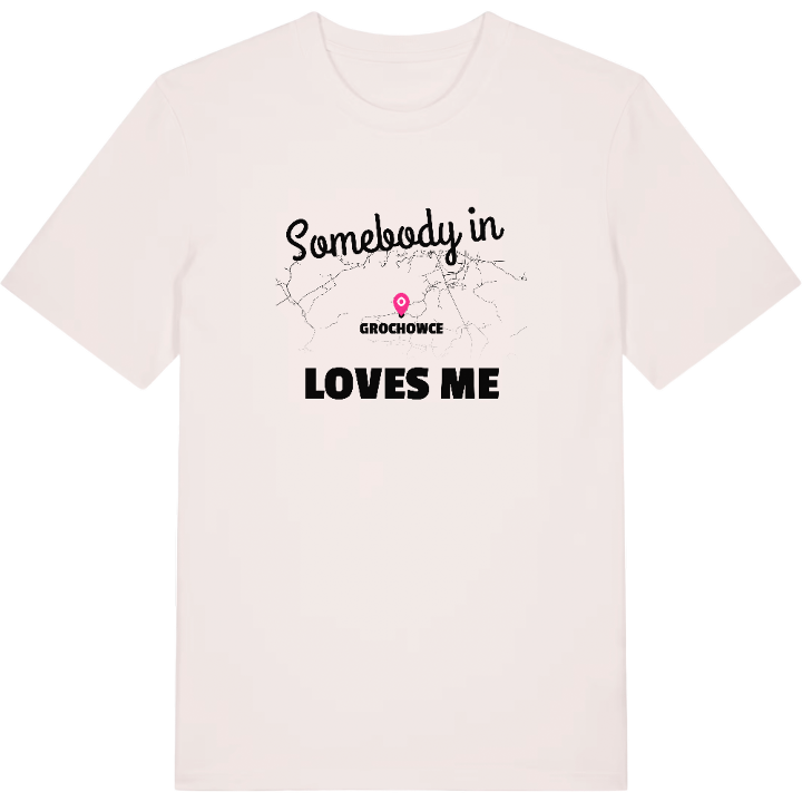 Någon i Grochowce älskar mig t-shirt – t-shirt från PinShirt