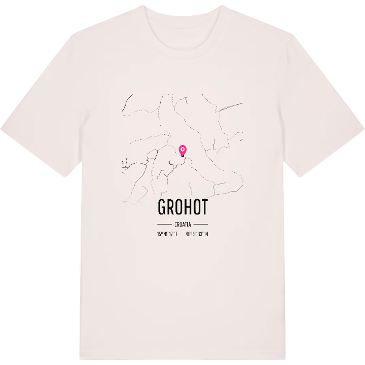 Grohot karta t-shirt – t-shirt från PinShirt