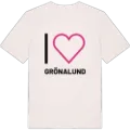 Jag älskar Grönalund t-shirt stort tryck