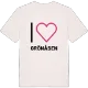 Jag älskar Grönåsen t-shirt stort tryck