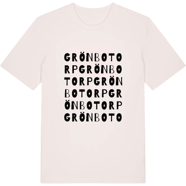 Grönbotorp ordlek t-shirt – t-shirt från PinShirt