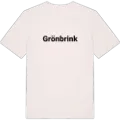 Grönbrink fetstil t-shirt