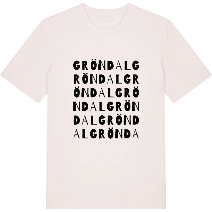 Gröndal ordlek t-shirt – t-shirt från PinShirt