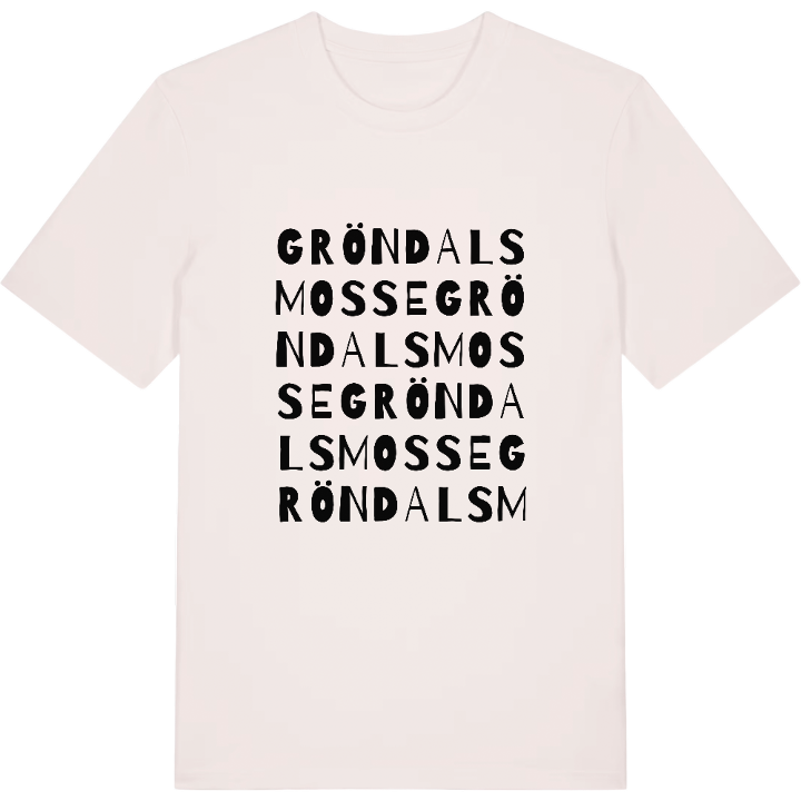 Gröndals mosse ordlek t-shirt – t-shirt från PinShirt