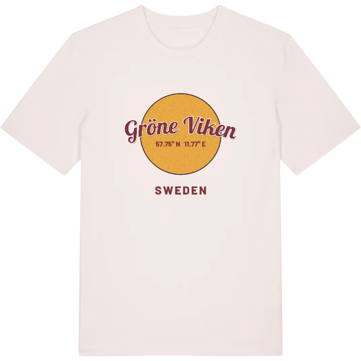 Gröne viken cirkel t-shirt – t-shirt från PinShirt