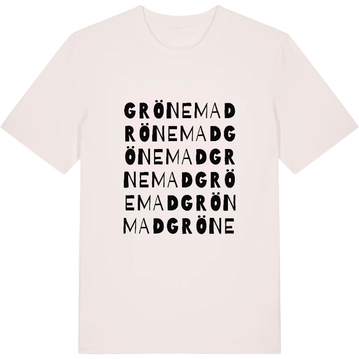 Grönemad ordlek t-shirt – t-shirt från PinShirt