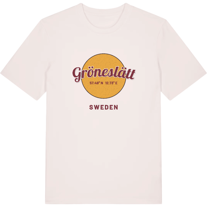 Gröneslätt cirkel t-shirt – t-shirt från PinShirt