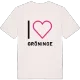 Jag älskar Gröninge t-shirt stort tryck