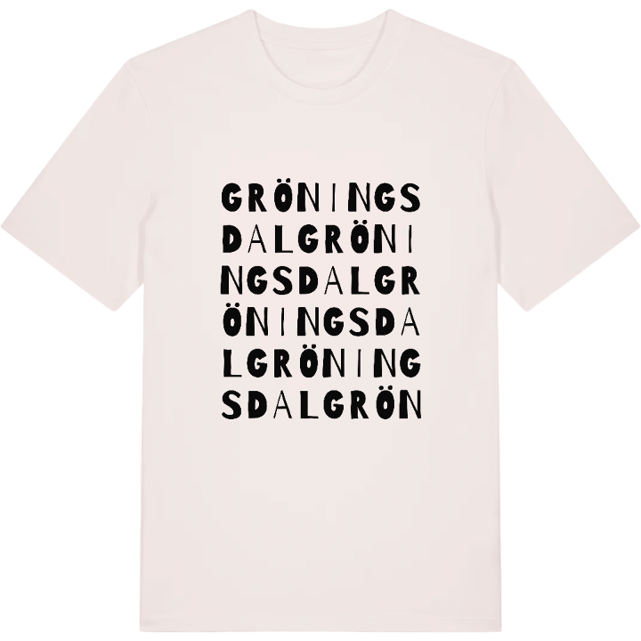 Gröningsdal ordlek t-shirt – t-shirt från PinShirt