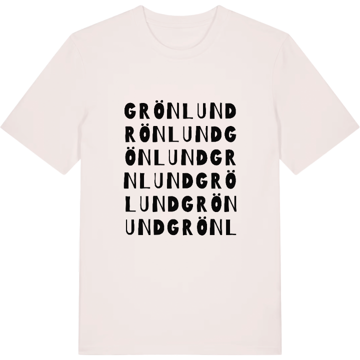 Grönlund ordlek t-shirt – t-shirt från PinShirt