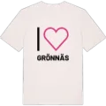 Jag älskar Grönnäs t-shirt stort tryck