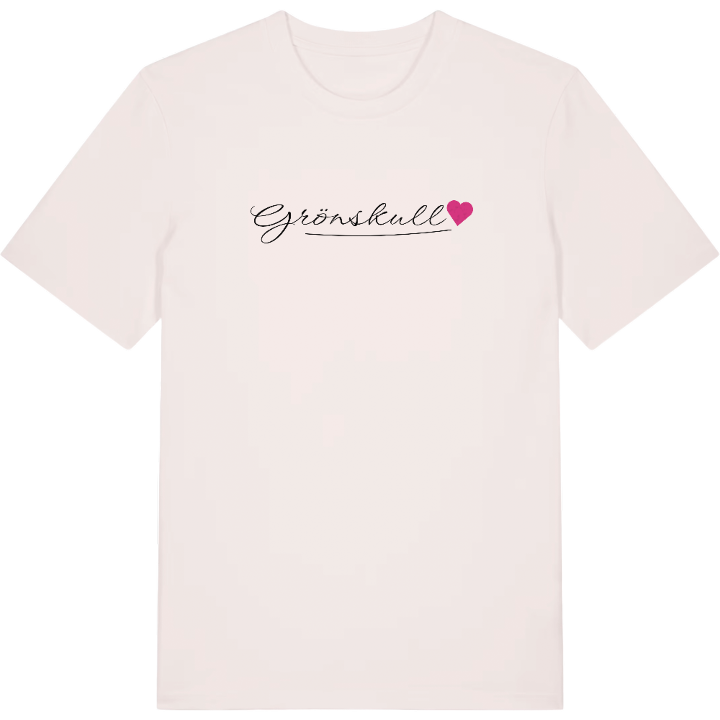 Grönskull hjärta t-shirt – t-shirt från PinShirt