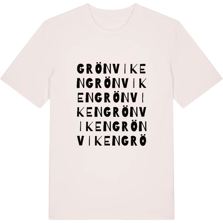 Grönviken ordlek t-shirt – t-shirt från PinShirt