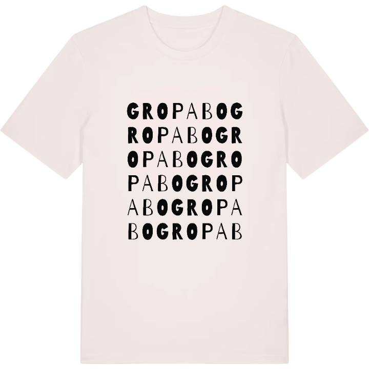 Gropabo ordlek t-shirt – t-shirt från PinShirt