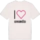Jag älskar Groröd t-shirt stort tryck
