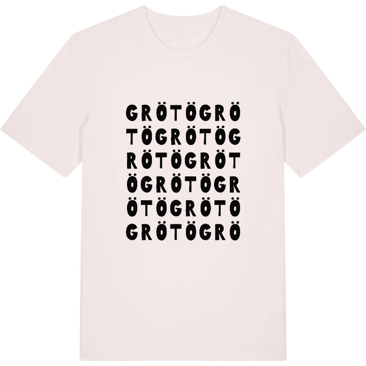 Grötö ordlek t-shirt – t-shirt från PinShirt