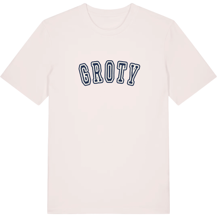 Groty college t-shirt – t-shirt från PinShirt