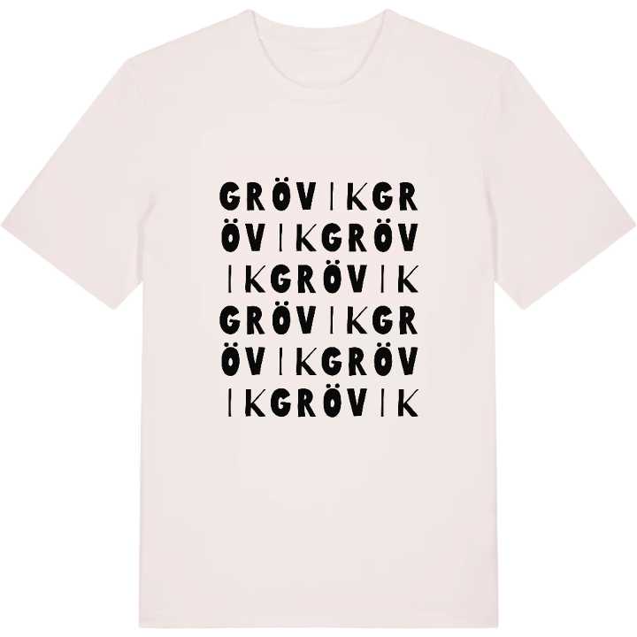 Grövik ordlek t-shirt – t-shirt från PinShirt