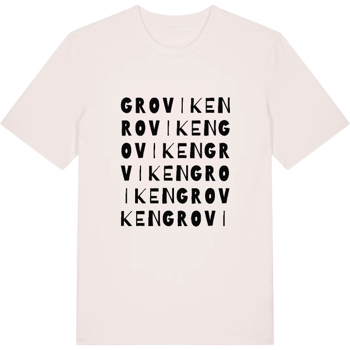 Groviken ordlek t-shirt – t-shirt från PinShirt