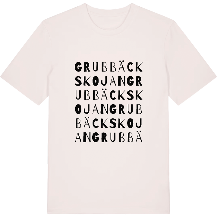 Grubbäckskojan ordlek t-shirt – t-shirt från PinShirt