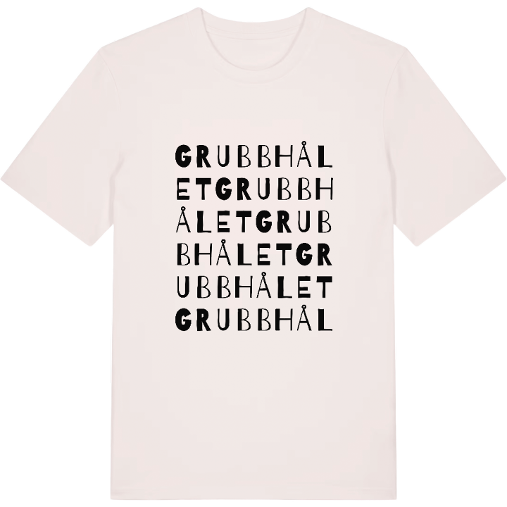 Grubbhålet ordlek t-shirt – t-shirt från PinShirt