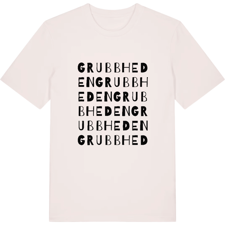 Grubbheden ordlek t-shirt – t-shirt från PinShirt