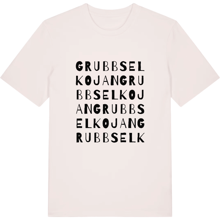 Grubbselkojan ordlek t-shirt – t-shirt från PinShirt