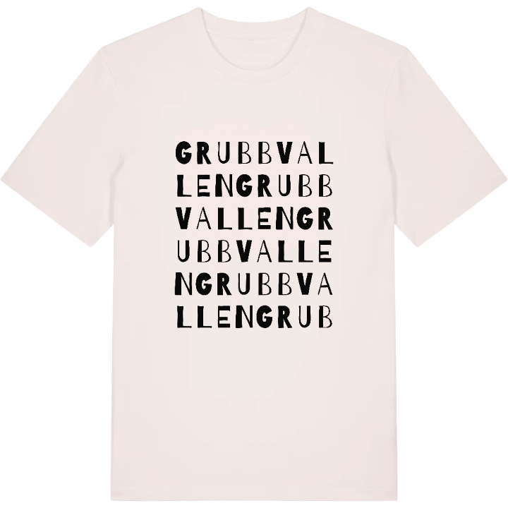 Grubbvallen ordlek t-shirt – t-shirt från PinShirt