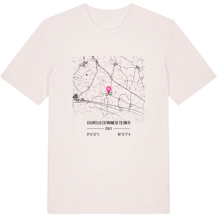 Grumello Cremonese ed Uniti karta t-shirt – t-shirt från PinShirt