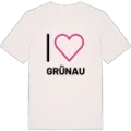 Jag älskar Grünau t-shirt stort tryck