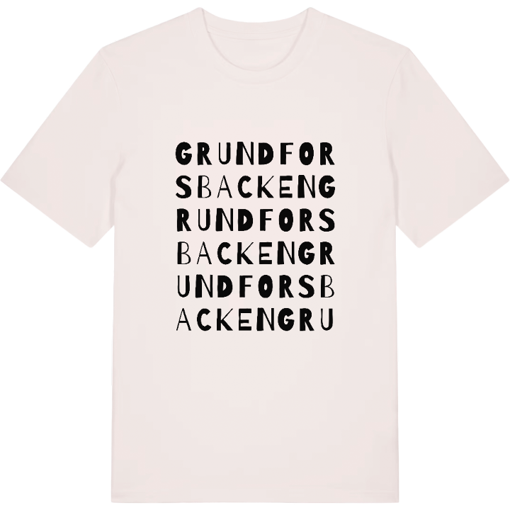 Grundforsbacken ordlek t-shirt – t-shirt från PinShirt