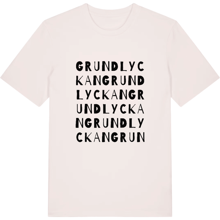 Grundlyckan ordlek t-shirt – t-shirt från PinShirt
