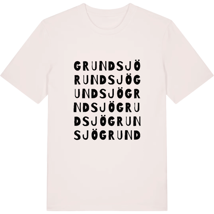 Grundsjö ordlek t-shirt – t-shirt från PinShirt