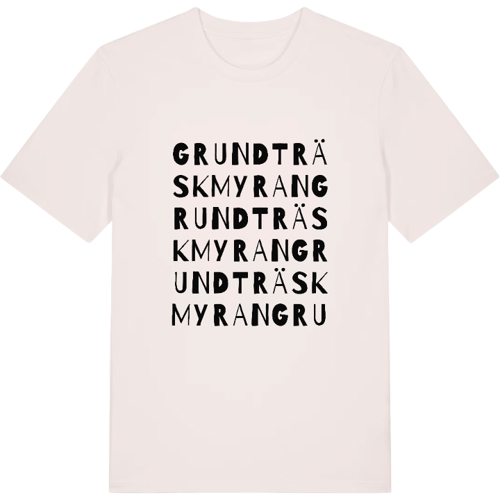 Grundträskmyran ordlek t-shirt – t-shirt från PinShirt