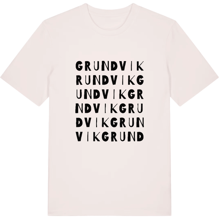 Grundvik ordlek t-shirt – t-shirt från PinShirt
