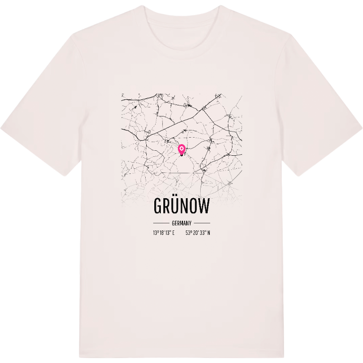 Grünow karta t-shirt – t-shirt från PinShirt