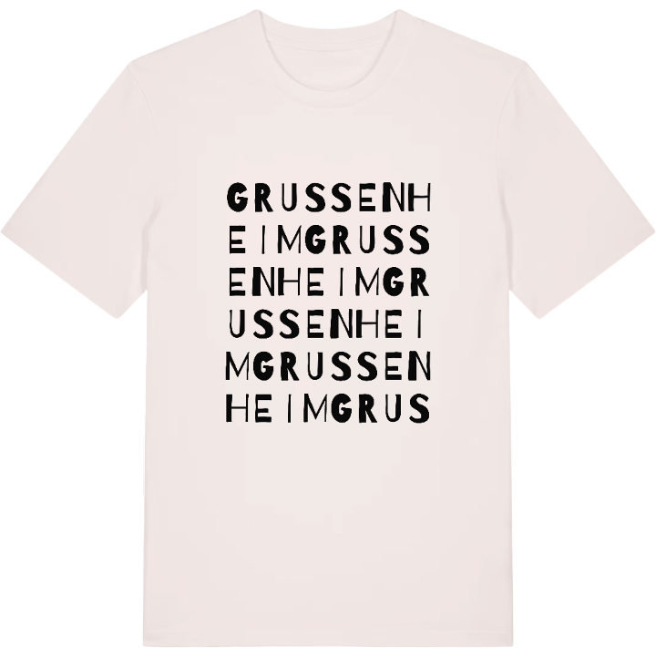 Grussenheim ordlek t-shirt – t-shirt från PinShirt