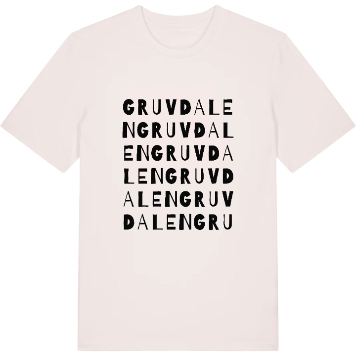 Gruvdalen ordlek t-shirt – t-shirt från PinShirt