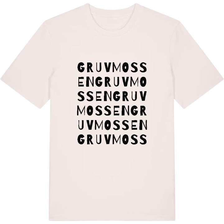 Gruvmossen ordlek t-shirt – t-shirt från PinShirt