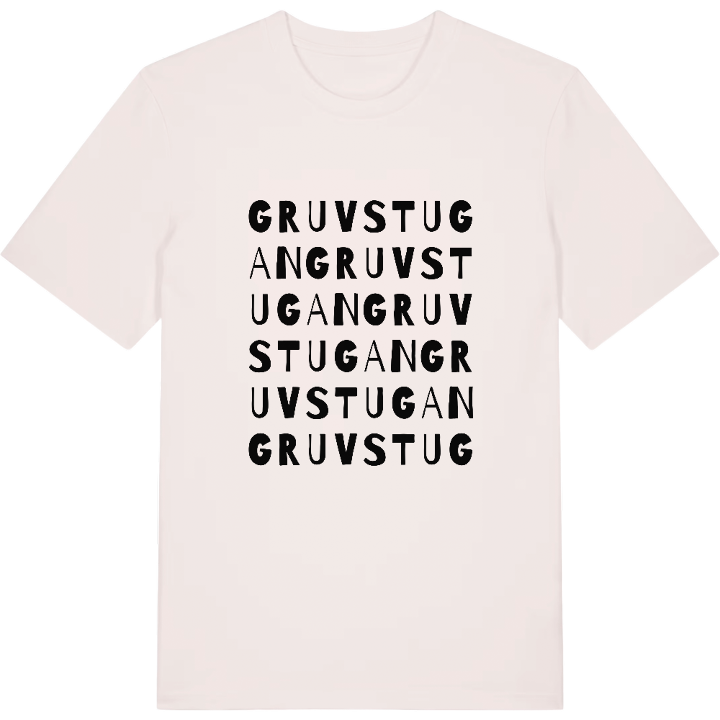 Gruvstugan ordlek t-shirt – t-shirt från PinShirt